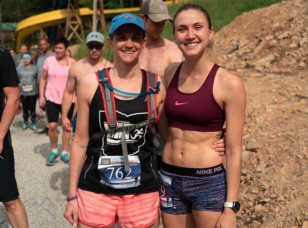 Runners before the race