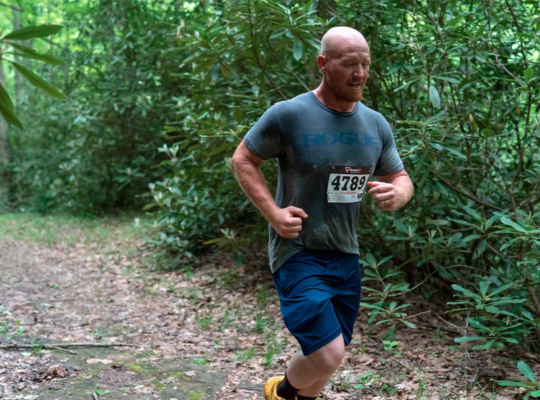 Runner on Rhodo