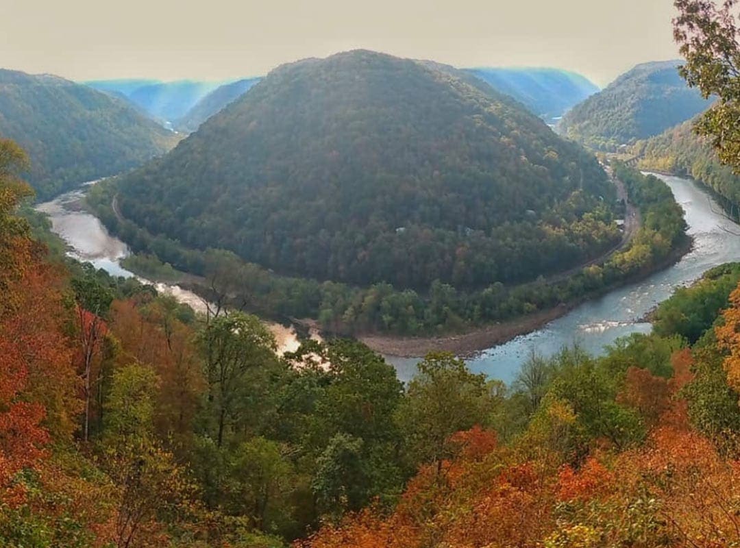 Concho overlook during autumn