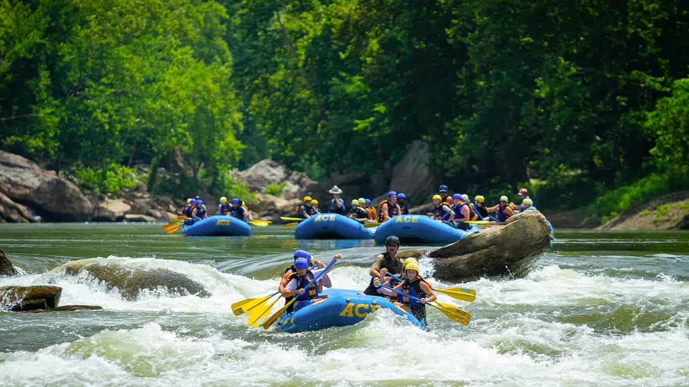 Rafting trip with ACE Adventure Resort