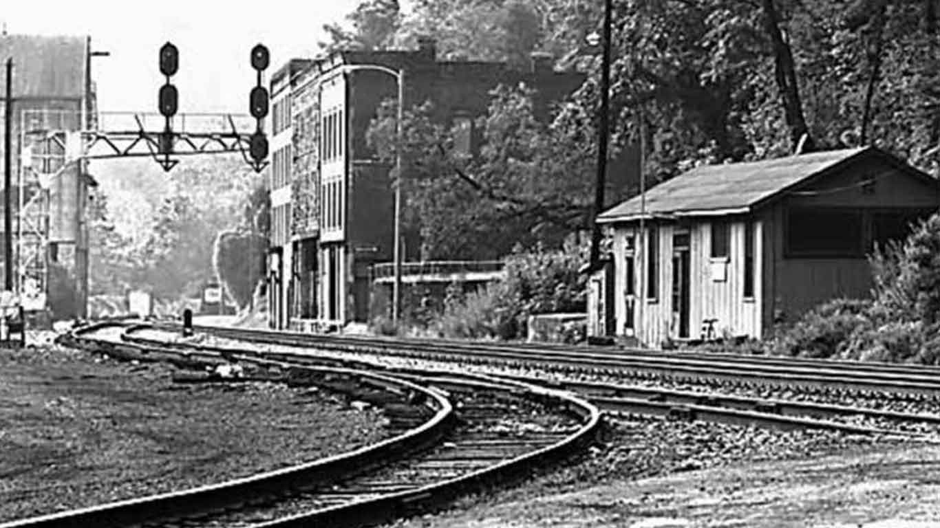 Black and white photo of Thurmond