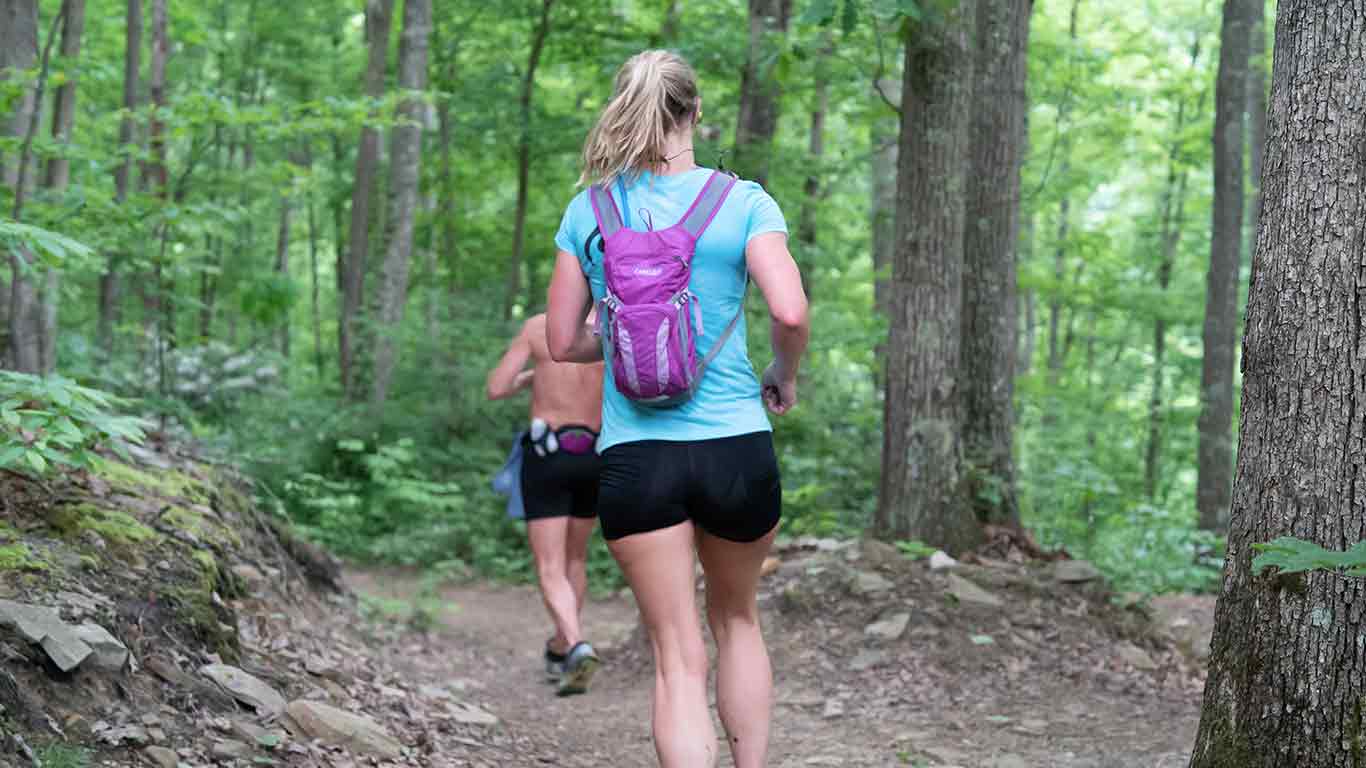Trail runner at ACE Adventure Resort 