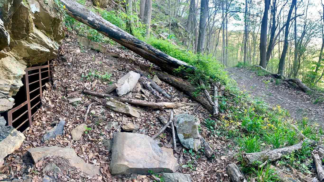 Trail mine