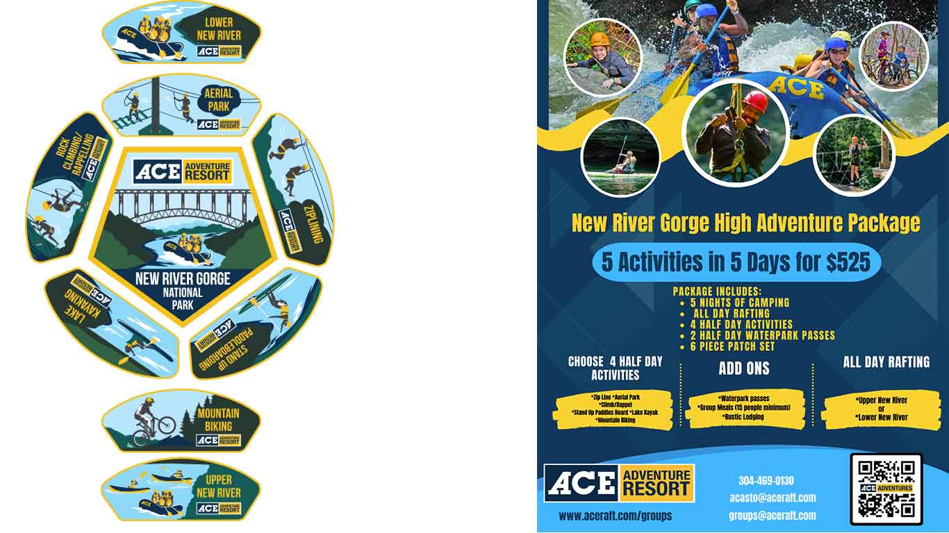 ACE Adventure Resort information on Groups 